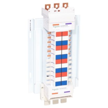 Picture of Acti9, SAU Chassis, Acti9, 250A, 3Ph, 24 poles, 18mm for iC60 MCB and RCBO, dual feed