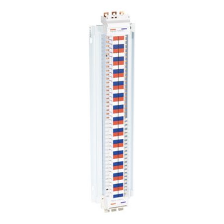 Picture of Acti9, SAU Chassis, Acti9, 250A, 3Ph, 84 poles, 18mm for iC60 MCB and RCBO, dual feed