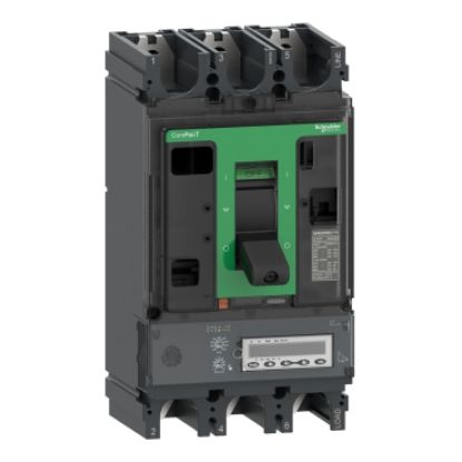 Picture of Circuit breaker, ComPacT NSX400R, 200kA/415VAC, 3 poles, MicroLogic 5.3E trip unit 400A