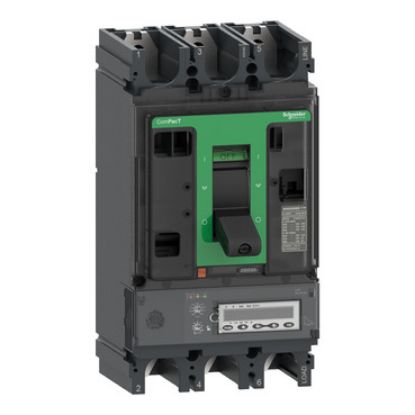 Picture of Circuit breaker, ComPacT NSX630R, 200kA/415VAC, 3 poles, MicroLogic 6.3E-M trip unit 500A