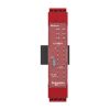 Picture of safety controller, Modicon MCM, 8 inputs 4 outputs, combined with backplane expansion connector, screw