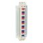 Picture of Acti9, SAU Chassis 3PH 400A, 27mm for C120 MCB, 36 Poles, Dual Feed