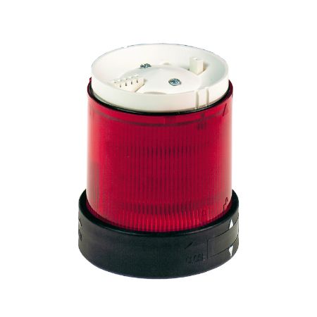 Picture of Harmony XVB, Indicator bank, illuminated unit, plastic, red, 70mm, steady, integral LED, 24V AC/DC
