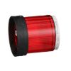Picture of Harmony XVB, Indicator bank, illuminated unit, plastic, red, 70mm, steady, bulb or LED not included, 250V