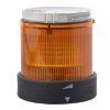Picture of Harmony XVB, Indicator bank, illuminated unit, plastic, orange, 70mm, steady, integral LED, 24V AC/DC