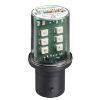 Picture of LED bulb, Harmony XVB, BA 15d, yellow, steady light, 24V AC/DC