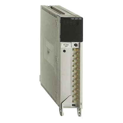 Picture of Analog input module, Modicon Premium, 4 high level inputs, 16 bits conversion, 660mA at 5VDC