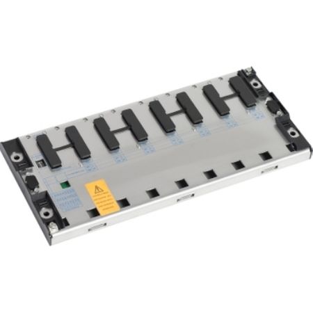 Picture of Extendable rack, Modicon Premium, for multi racks configuration, 8 slots