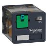 Picture of Power plug in relay, Harmony, 15A, 3CO, lockable test button, 110V DC