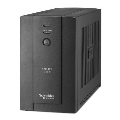 Picture of Back-UPS, Schneider Electric Back-UPS, 800VA, 230V, AVR, 7 IEC outlets