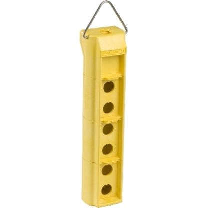 Picture of Empty enclosure control station, Harmony 9001K, Harmony 9001SK, plastic, 6 cut-outs, 30mm, for 1-11.5 NPT cable entry