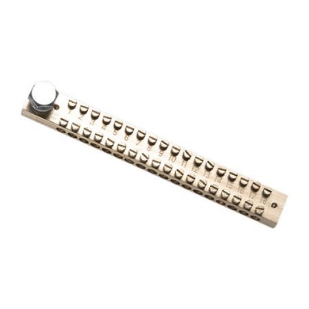Picture of Clipsal MAX4, Link bar 165 A 18 hole length 158 mm 1 hexagon head