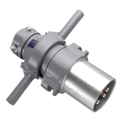 Picture of Metal Clad, Plugs, Aluminium, Multi Phase, 500V, 100A 4 Round pin