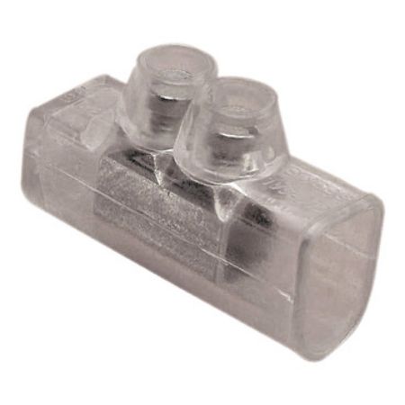 Picture of Clipsal - 500 Series, Cable Connectors, Two Screw, Clear Insulated, 63A, Suits up to 2 x 16mm² Cables