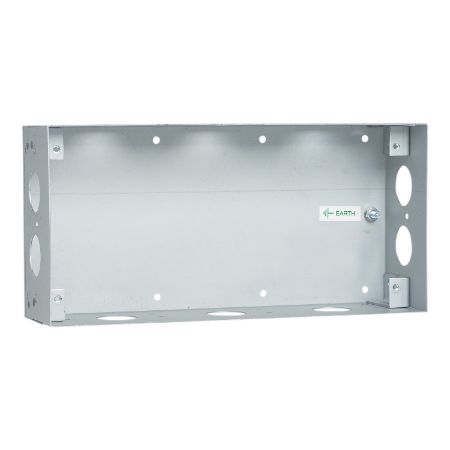 Picture of Medilec, Flush Mount Metal Plate, Wall Boxes, 3 Gang, Wall Box