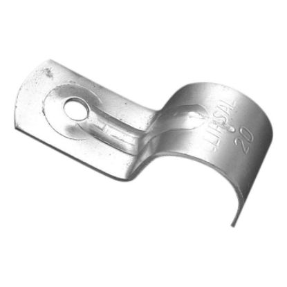 Picture of Clipsal - Cable Management, Fixing Accessories, 40mm Zinc Plated Metal Half Saddle
