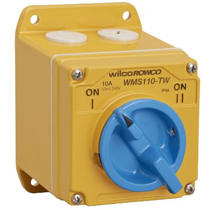 Picture of Metal Clad, Switch, 1 Pole, 2 Way, 20A, 250V, Cast Aluminium Material