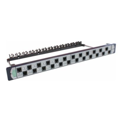 Picture of Clipsal Actassi, P/Panel 24 Port, CAT6A UTP with Jacks