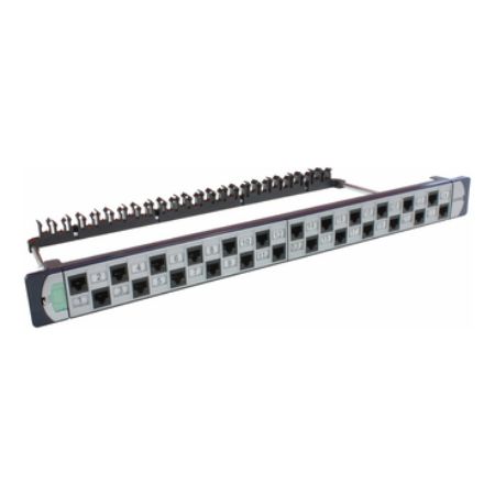 Picture of Clipsal Actassi, P/Panel 24 Port, CAT6A UTP with Jacks