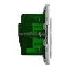 Picture of Clipsal Wiser, Connected Smart Socket, Iconic, Zigbee Default Mode, Twin Horizontal, 10 A, 240 V, Grid