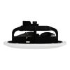 Picture of Exhaust fan, Airflow, ceiling, 200mm blade dia, white