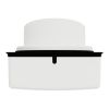 Picture of Exhaust fan, Airflow, wall, 200mm blade dia, auto louvre, white